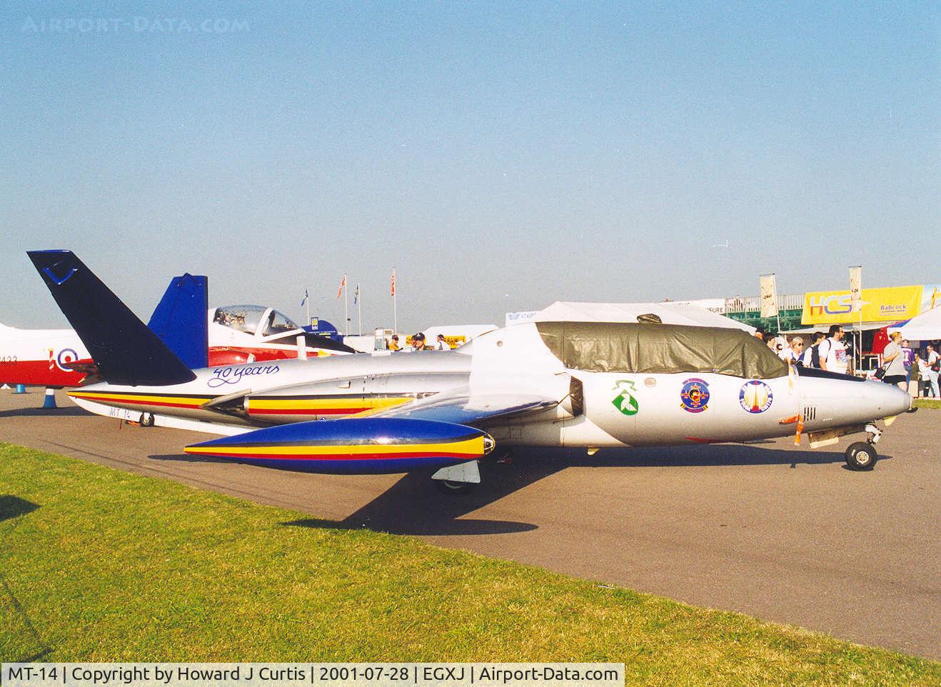 MT-14, Fouga CM-170R Magister C/N 271, At IAT. Belgian AF.
