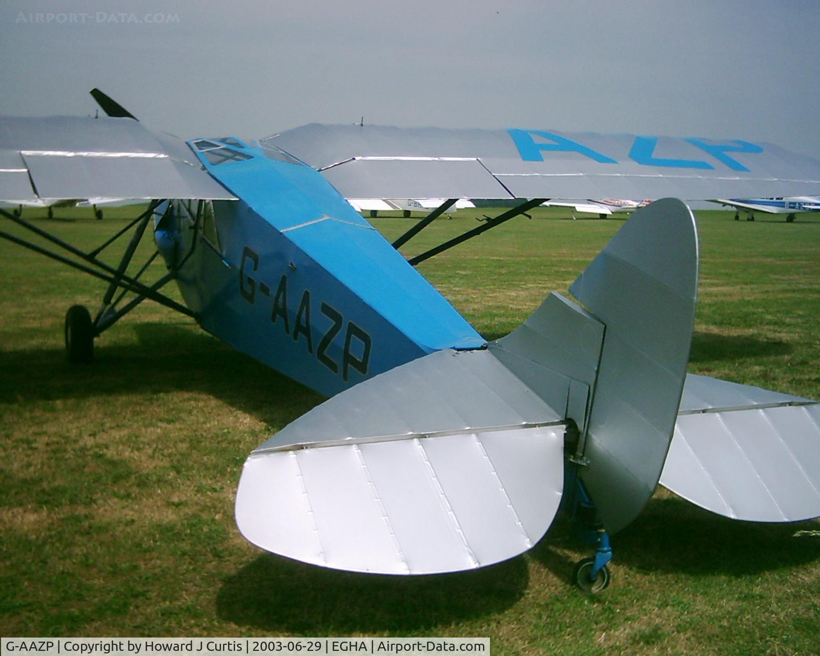 G-AAZP, 1930 De Havilland DH.80A Puss Moth C/N 2047, Privately owned.