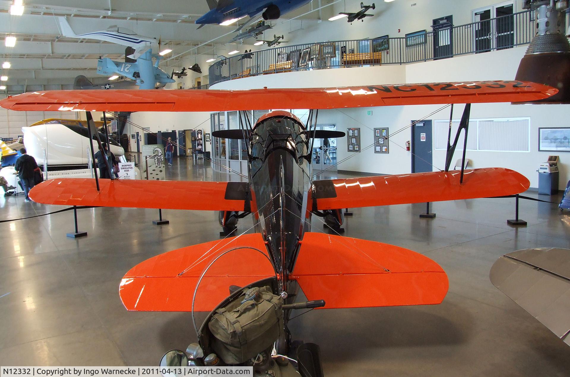 N12332, Curtiss-Wright Travel Air B-14-B C/N 2010, Curtiss-Wright Travel Air B-14B at the Aerospace Museum of California, Sacramento CA