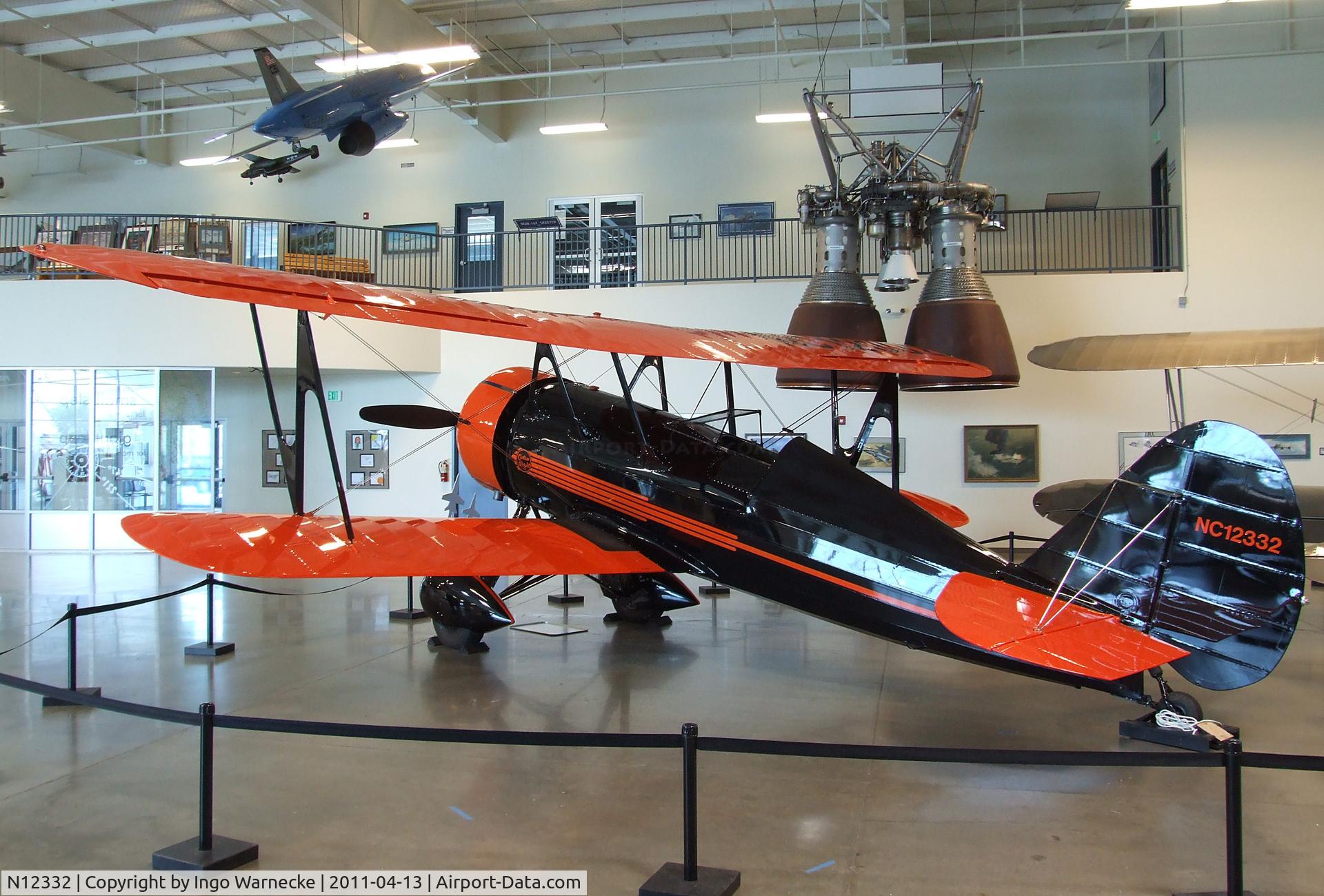 N12332, Curtiss-Wright Travel Air B-14-B C/N 2010, Curtiss-Wright Travel Air B-14B at the Aerospace Museum of California, Sacramento CA