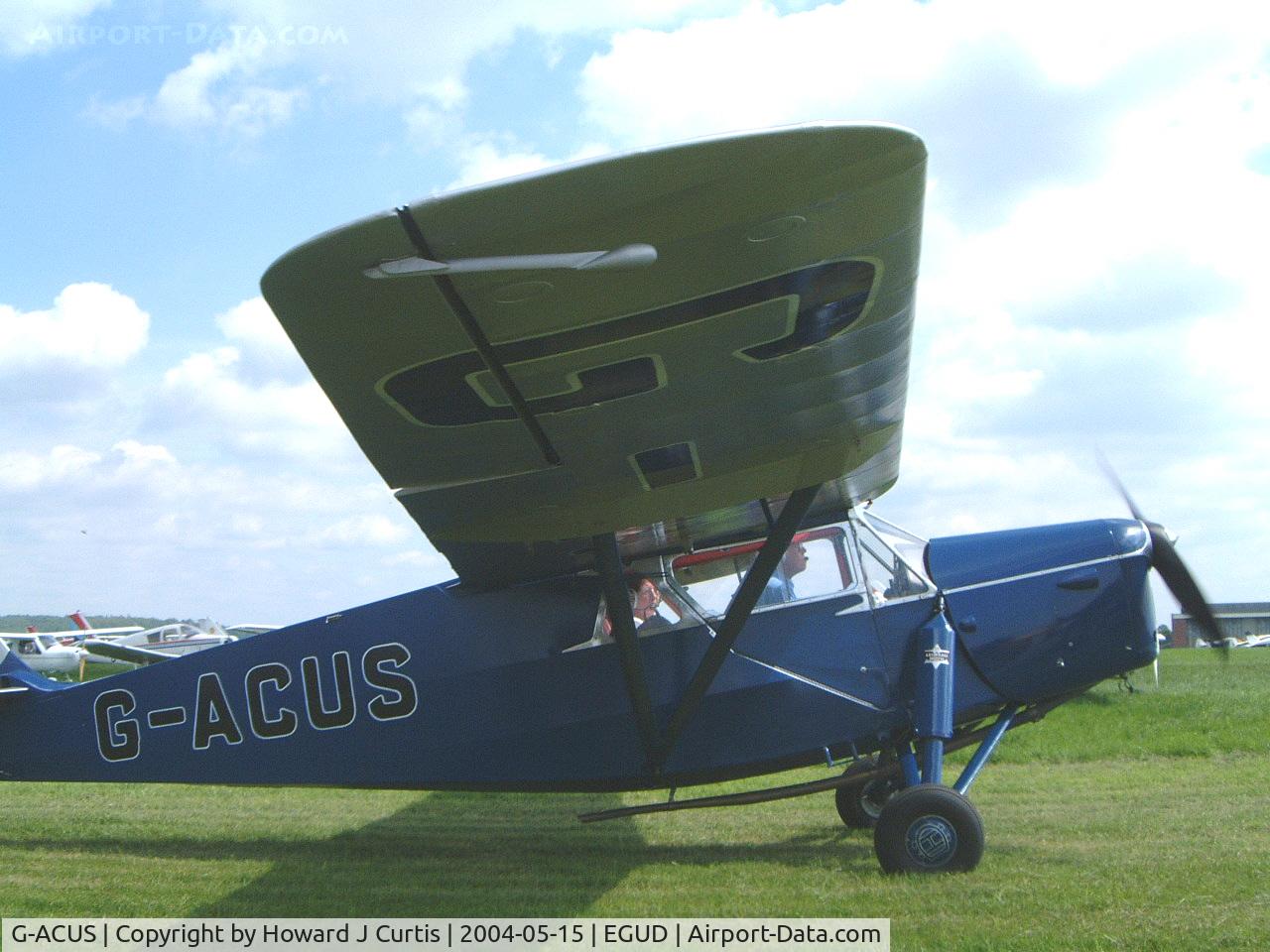 G-ACUS, 1934 De Havilland DH.85 Leopard Moth C/N 7082, Privately owned.