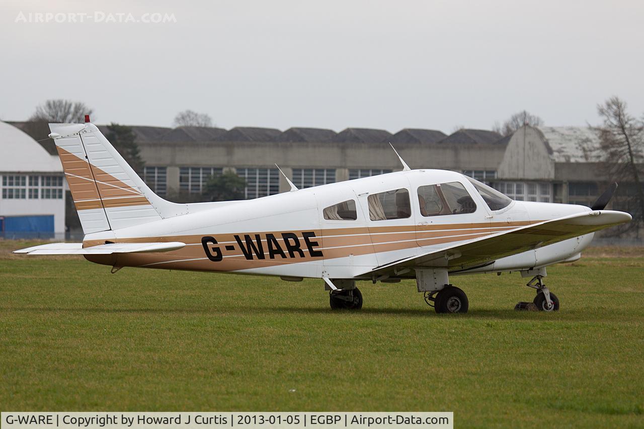 G-WARE, 1984 Piper PA-28-161 Cherokee Warrior II C/N 28-8416080, Privately owned.