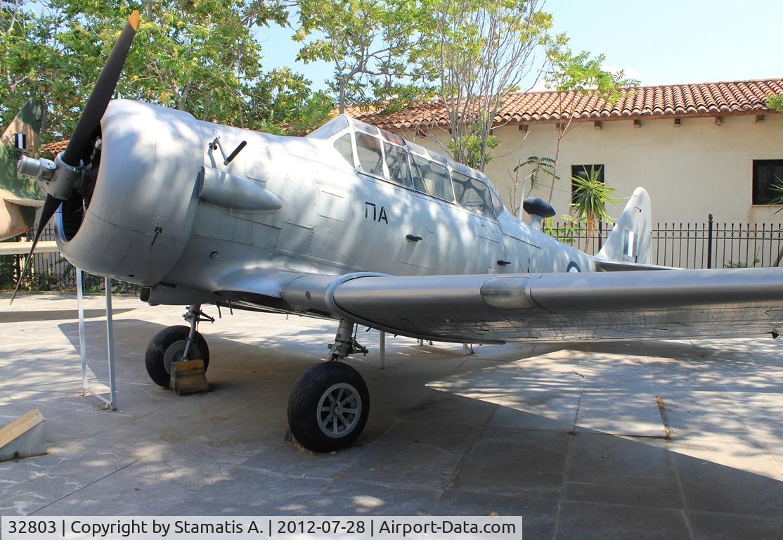 32803, 1949 North American T-6G Texan C/N 168-644, (HAF) Preserved at Athens war museum