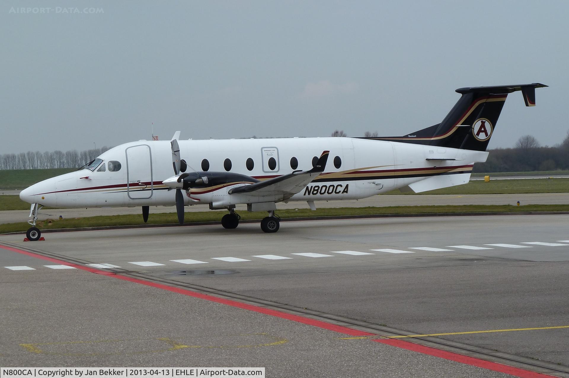 N800CA, 1999 Beech 1900D C/N UE-383, Platform Lelystad