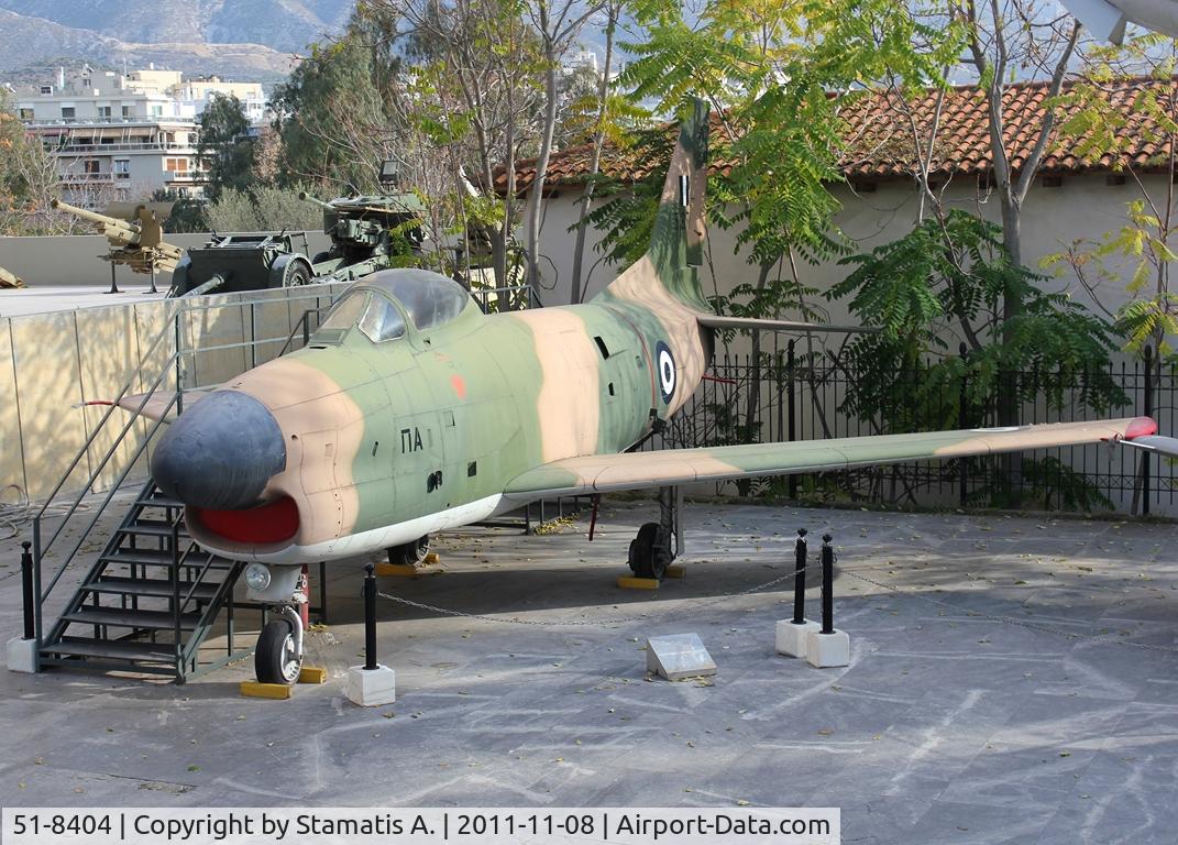 51-8404, 1951 North American F-86D Sabre C/N 173-537, Preserved at the War Museum, here as 516171 (fake id).