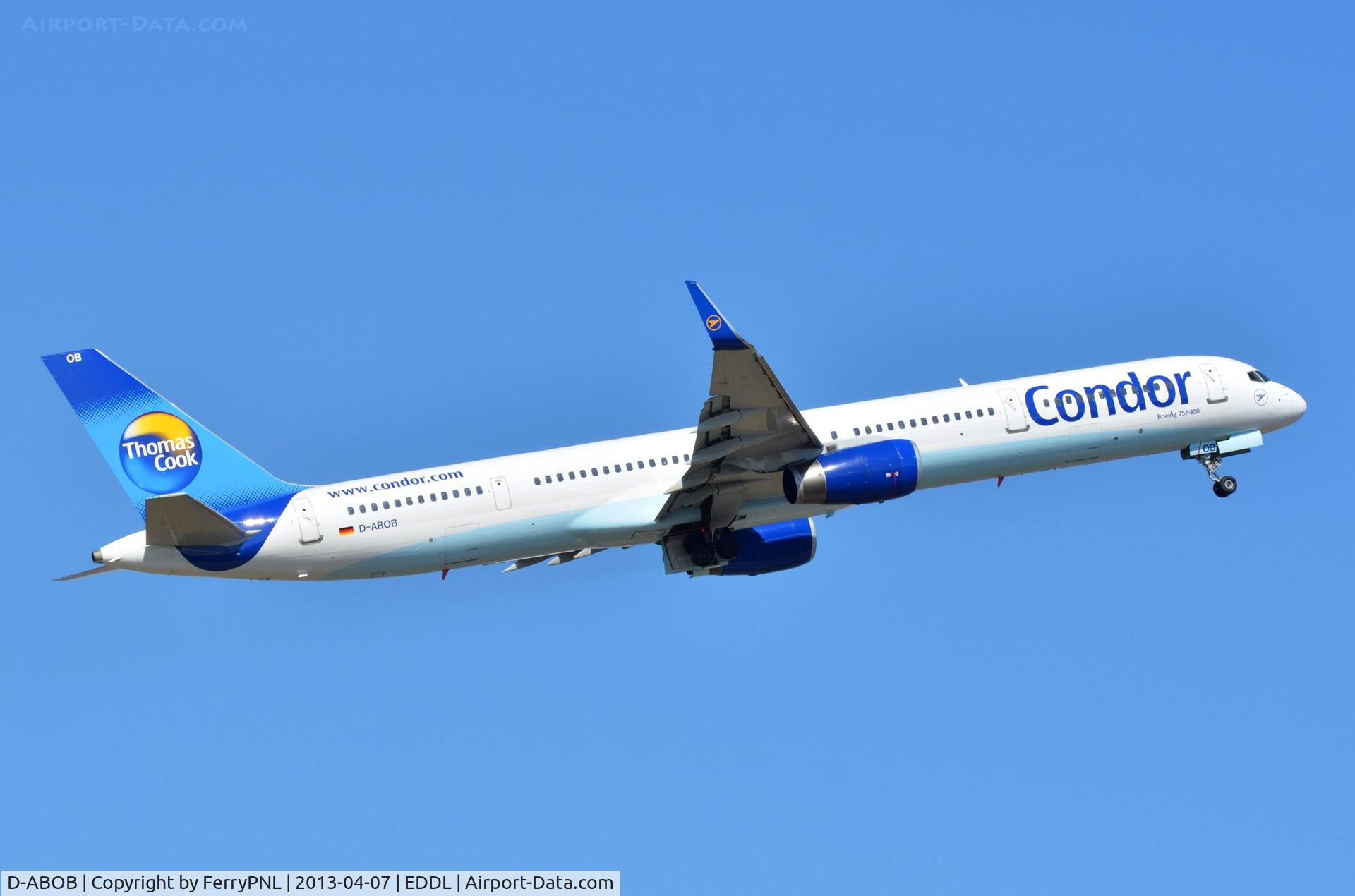 D-ABOB, 1998 Boeing 757-330 C/N 29017, Condor B753