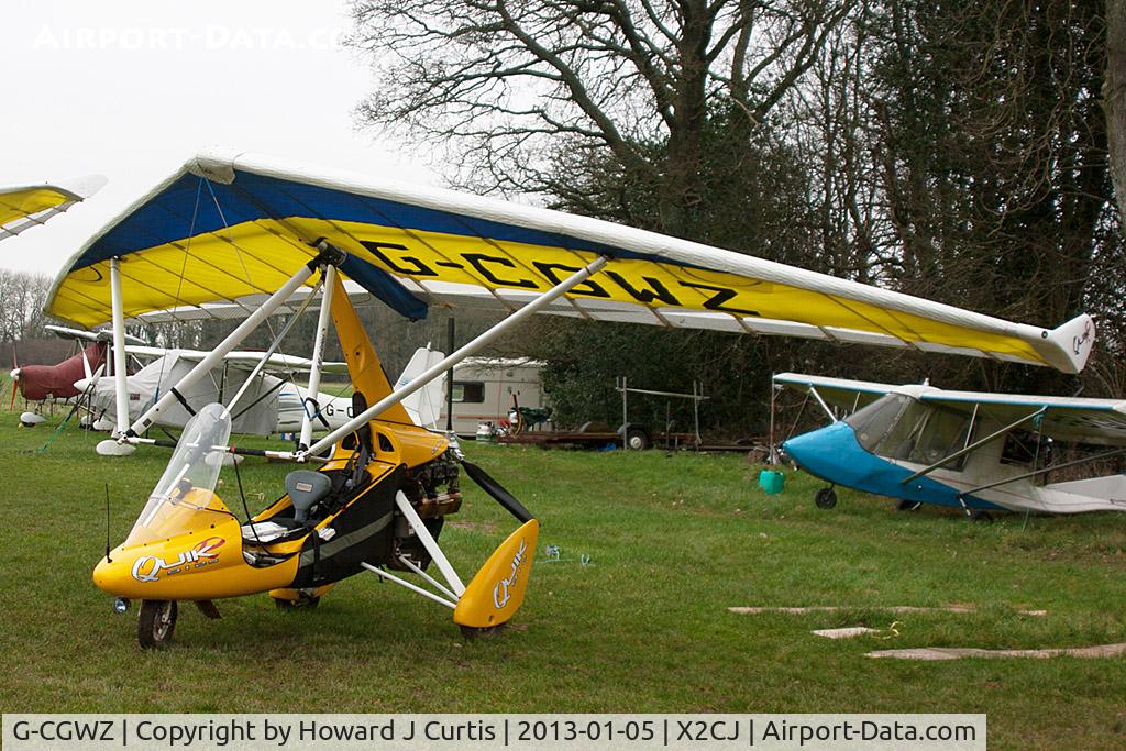 G-CGWZ, 2011 P&M Aviation Quikr C/N 8554, Privately owned.
