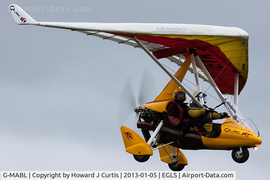 G-MABL, 2012 P&M Aviation Quik GTR C/N 8635, Privately owned.