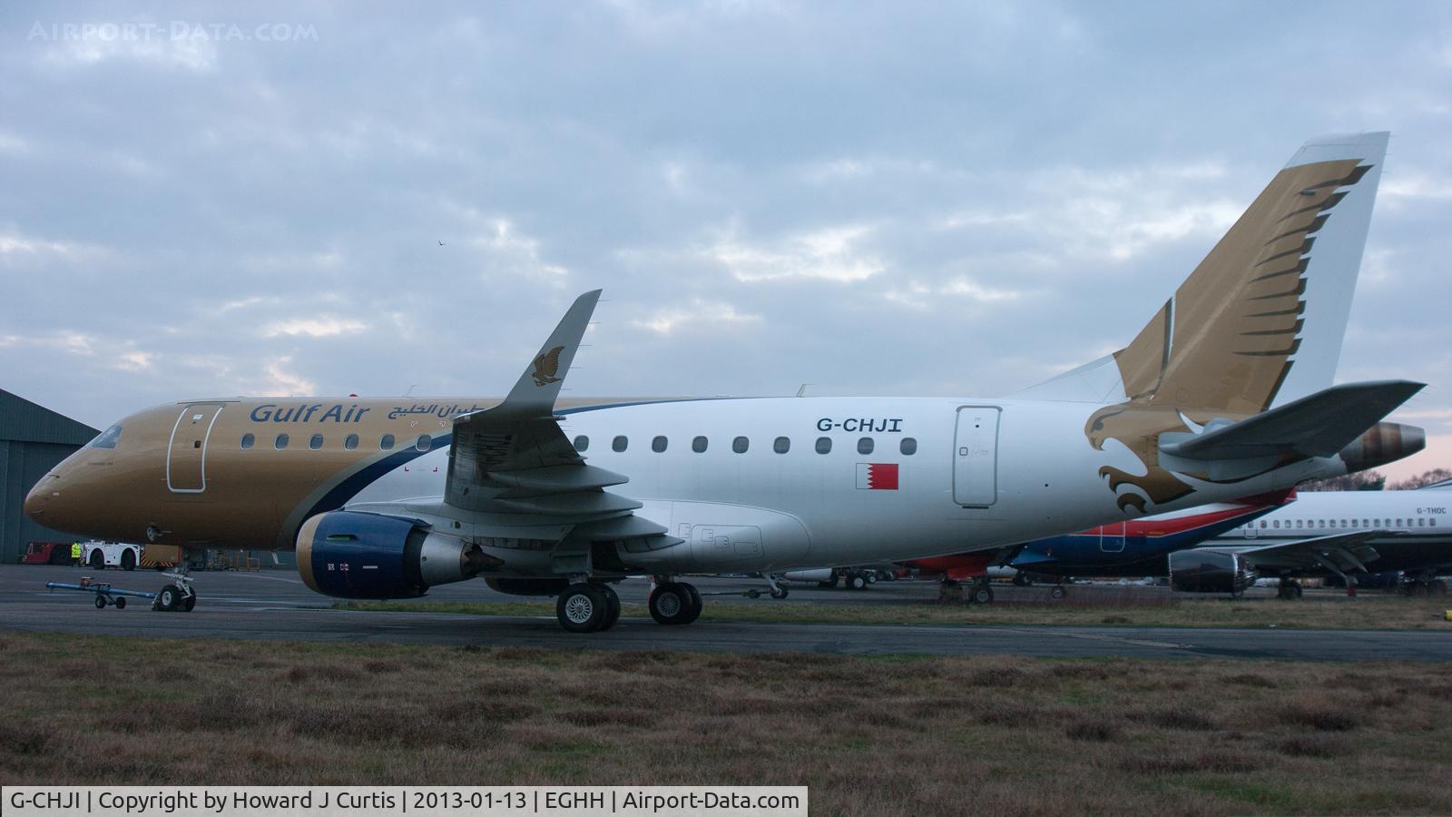 G-CHJI, 2009 Embraer 170LR (ERJ-170-100LR) C/N 17000278, Here for a repaint.