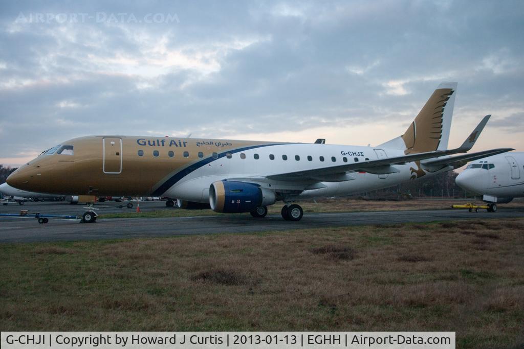 G-CHJI, 2009 Embraer 170LR (ERJ-170-100LR) C/N 17000278, Ex Gulf Air.