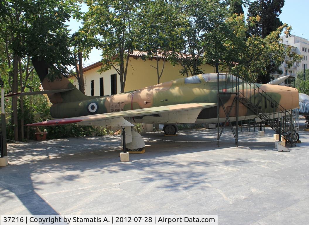 37216, 1953 Republic F-84F-81-RE Thunderstreak C/N 53-7216, Preserved at the War Museum, Athens
ex GAF as DB+344