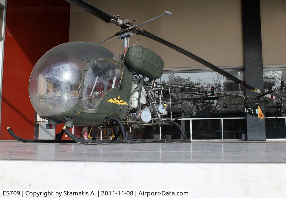 ES709, Bell OH-13S Sioux C/N 3999, Preserved at the War Museum in Athens