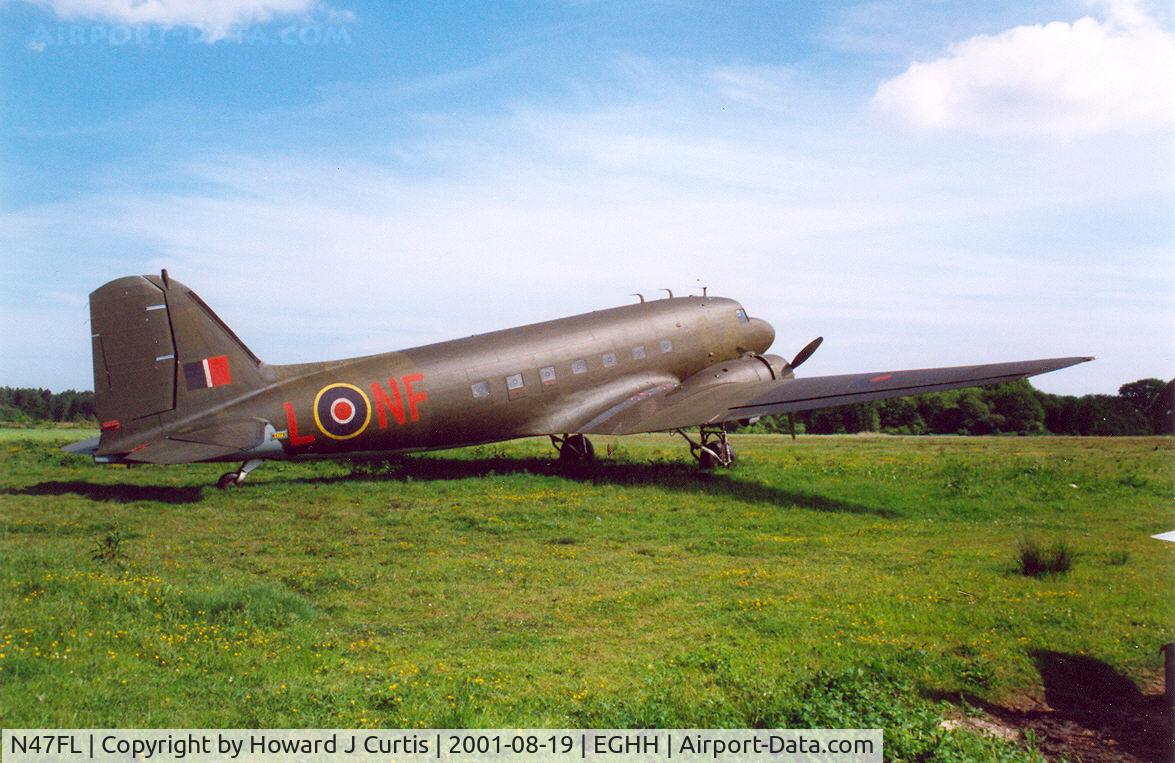 N47FL, 1943 Douglas C-47A Skytrain C/N 13087, Privately owned.
