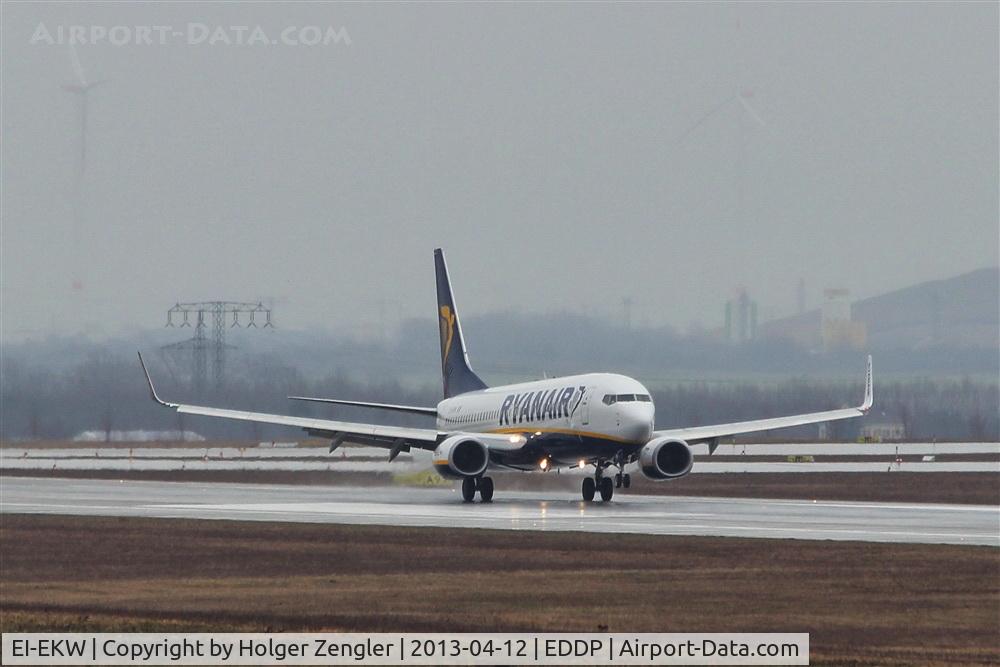 EI-EKW, 2010 Boeing 737-8AS C/N 38506, Touch down of FR 8158 from Trapani on rwy 26R....