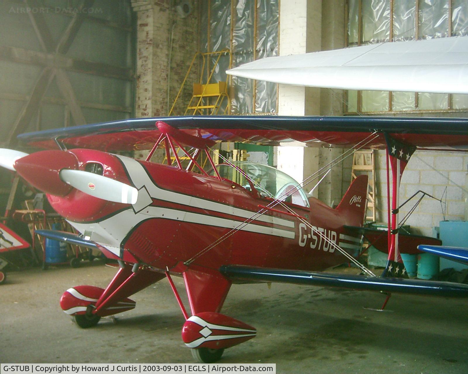 G-STUB, 1989 Christen Pitts S-2B Special C/N 5163, Privately owned.