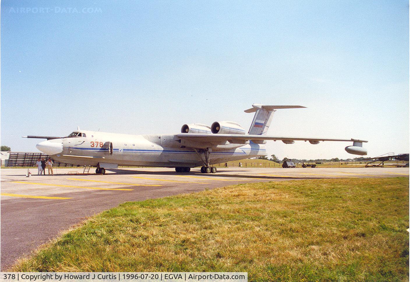 378, Beriev A-40 Mermaid C/N V2, In the static.
