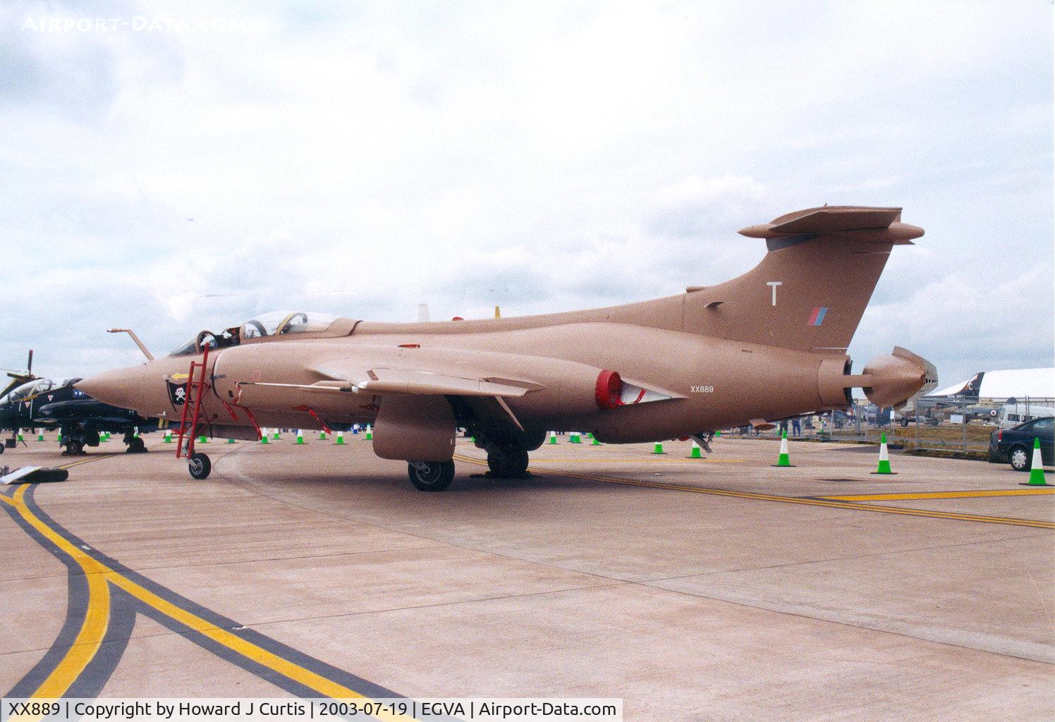 XX889, 1974 Hawker Siddeley Buccaneer S.2B C/N B3-05-73, In the static display.