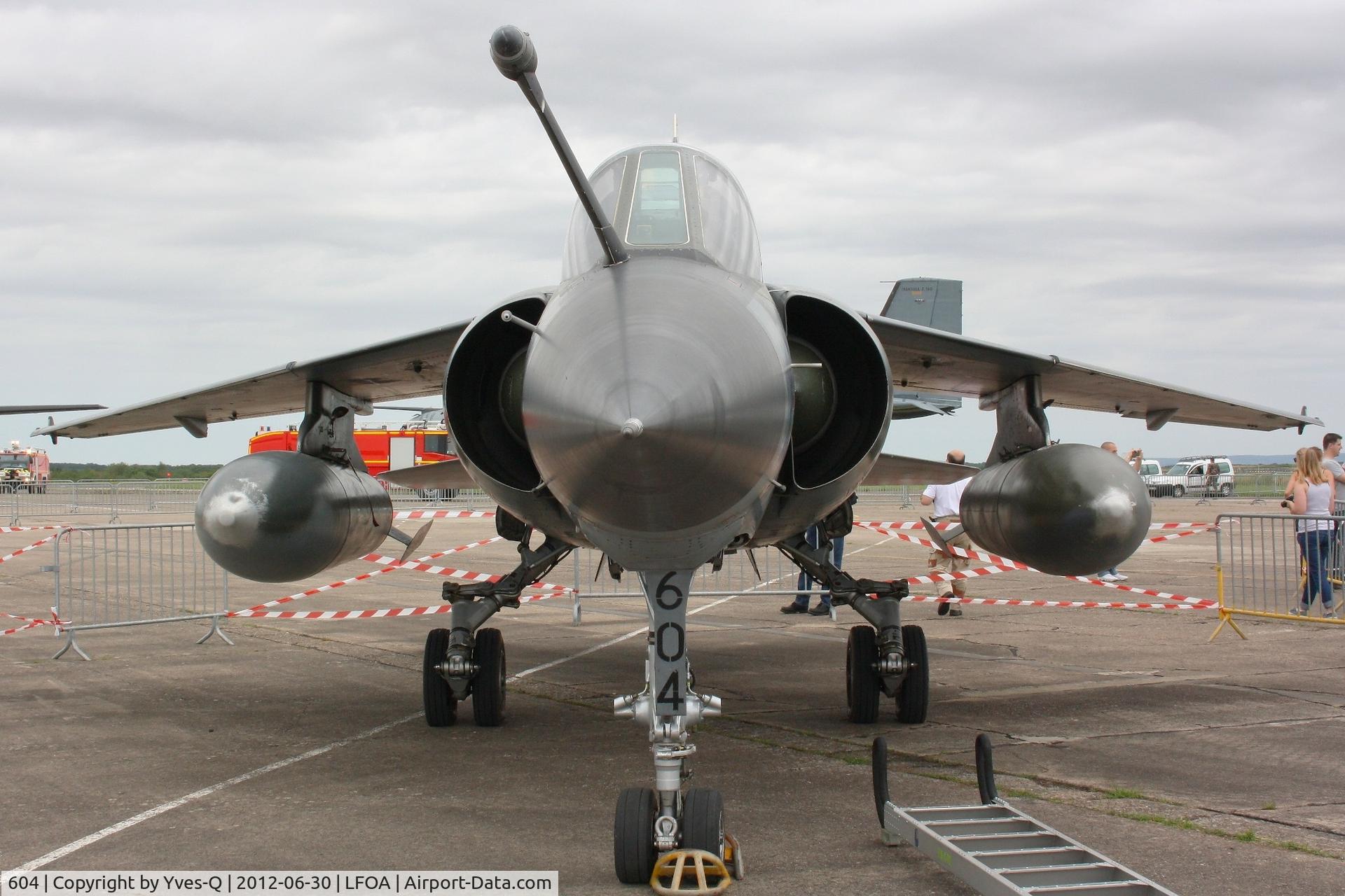 604, Dassault Mirage F.1CR C/N 604, French Air Force Dassault Mirage F1CR, Avord Air Base 702 (LFOA)