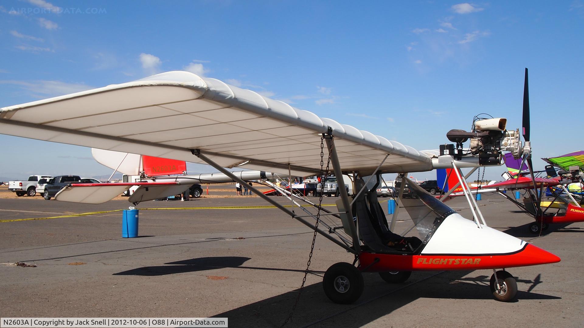 N2603A, Flightstar II C/N 100, Photographed at the 2012 Wings & Wheels - Rio Vista Airport Day