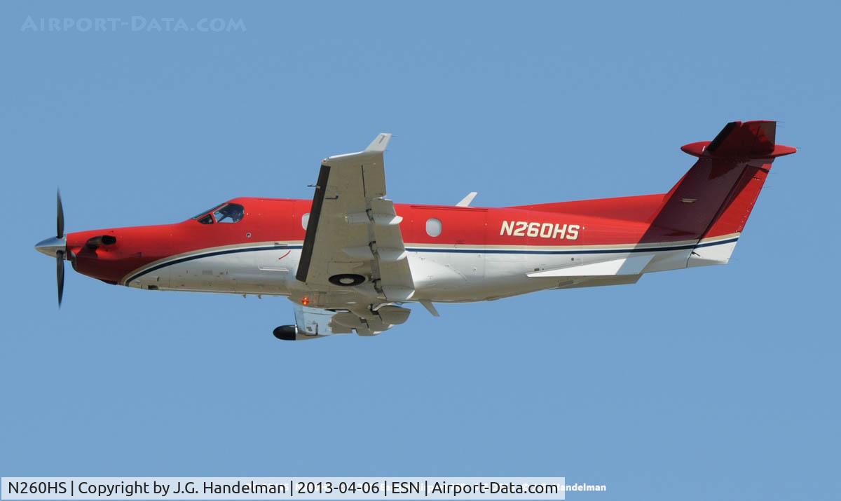 N260HS, 1999 Pilatus PC-12/45 C/N 260, Take off