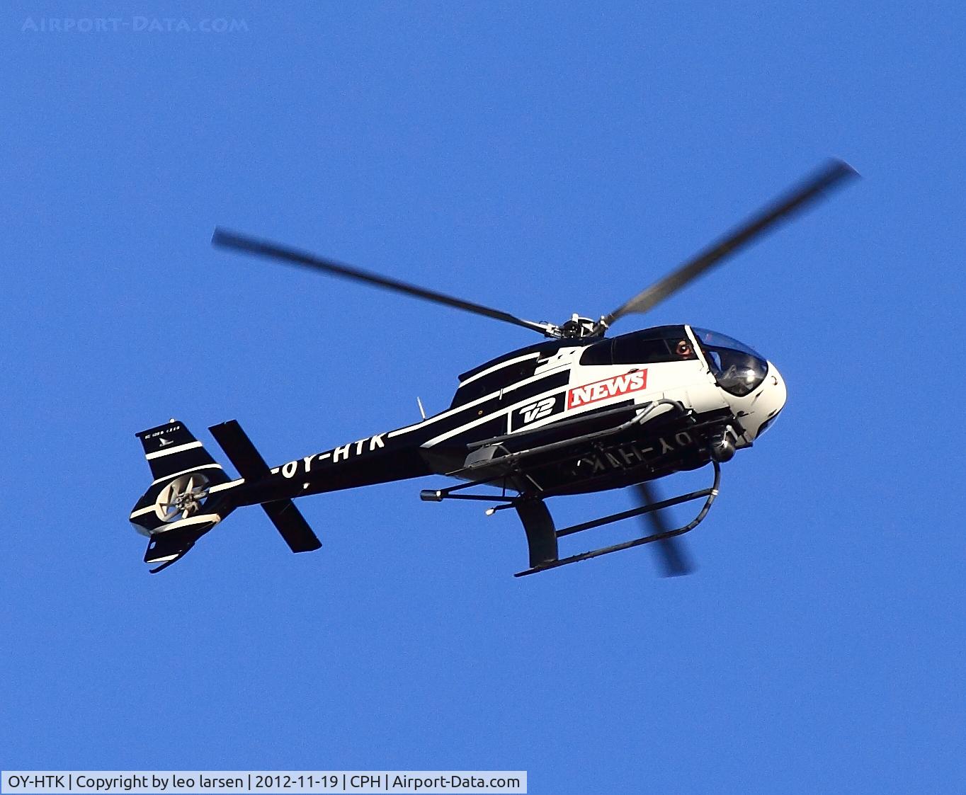OY-HTK, 2001 Eurocopter EC-120B Colibri C/N 1220, Copenhagen Kastrup 19.11.12