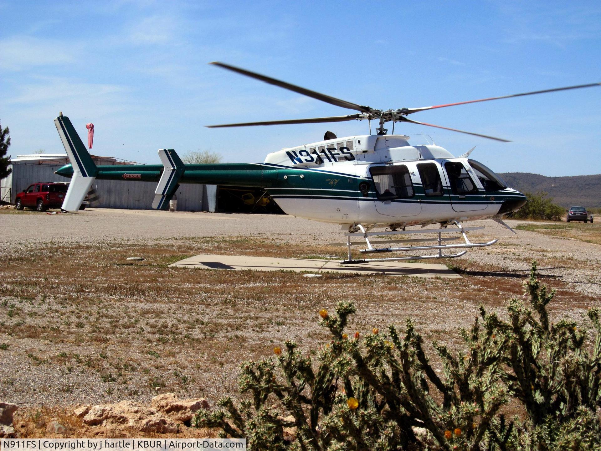 N911FS, 2000 Bell 407 C/N 53424, N911FS Bell going to Burbank for Mtce