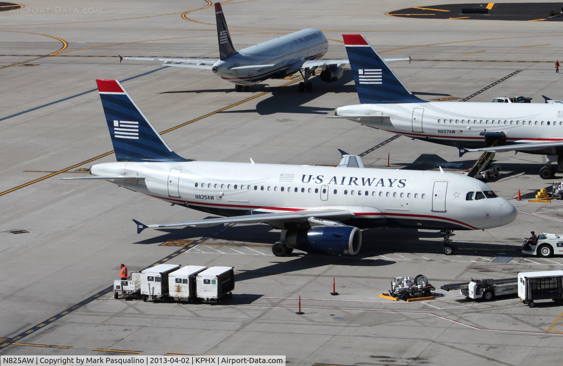 N825AW, 2001 Airbus A319-132 C/N 1527, Airbus A319
