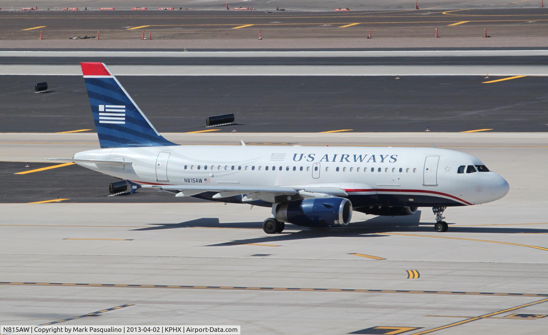 N815AW, 2000 Airbus A319-132 C/N 1323, Airbus A319