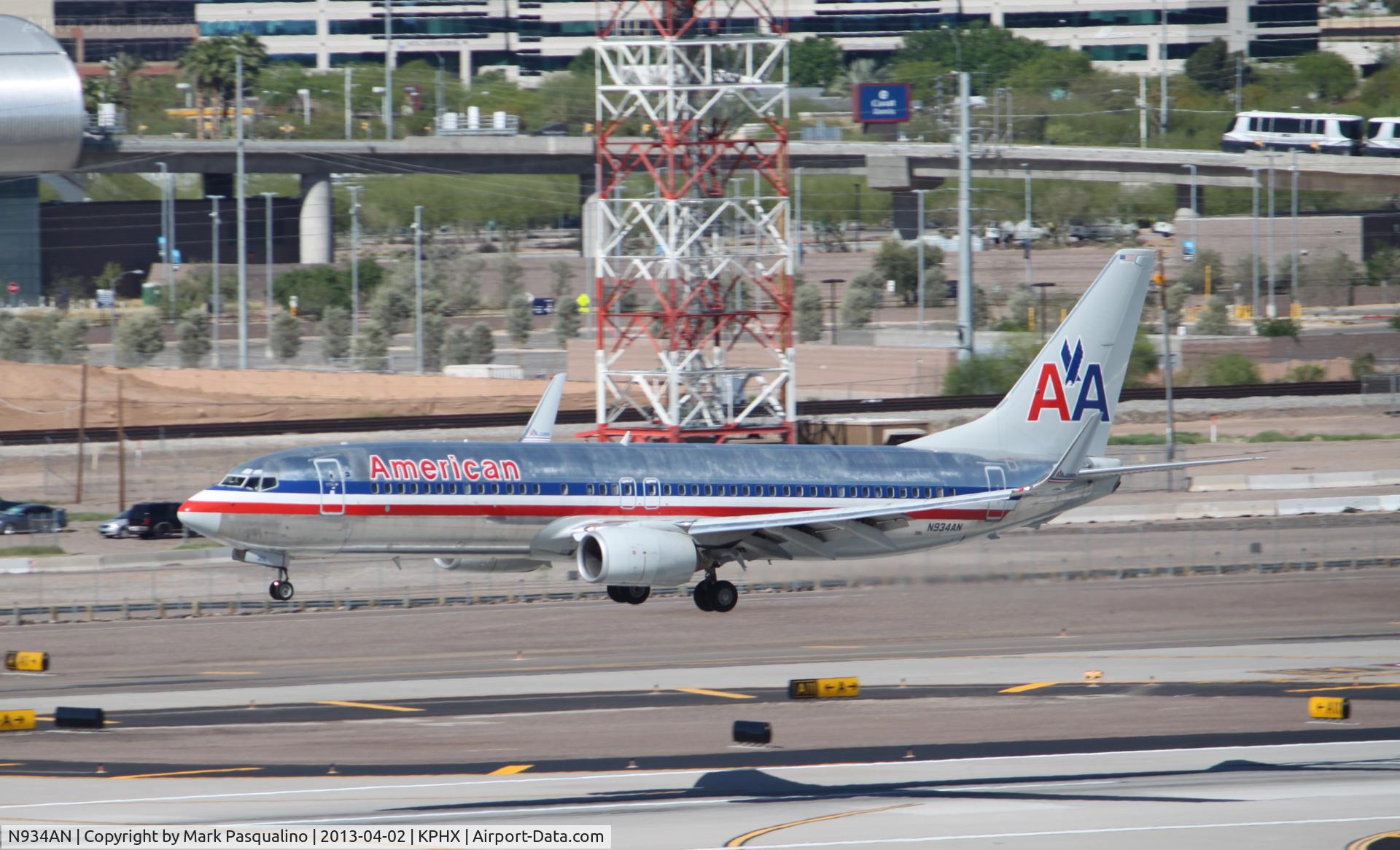 N934AN, 2000 Boeing 737-823 C/N 29531, Boeing 737-800