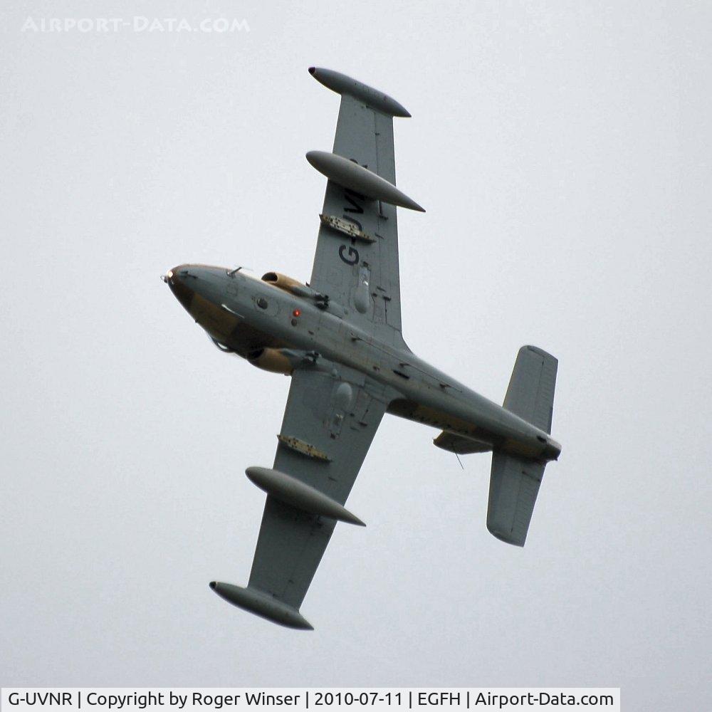 G-UVNR, 1971 BAC 167 Strikemaster Mk.87 C/N EEP/JP/2876, Resident Strikemaster run and break to land.