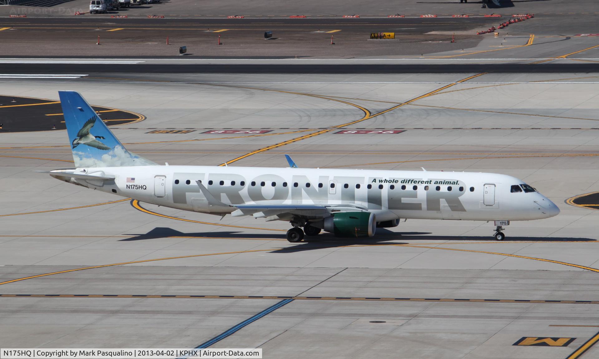N175HQ, 2008 Embraer 190AR (ERJ-190-100IGW) C/N 19000216, ERJ 190-100 IGW