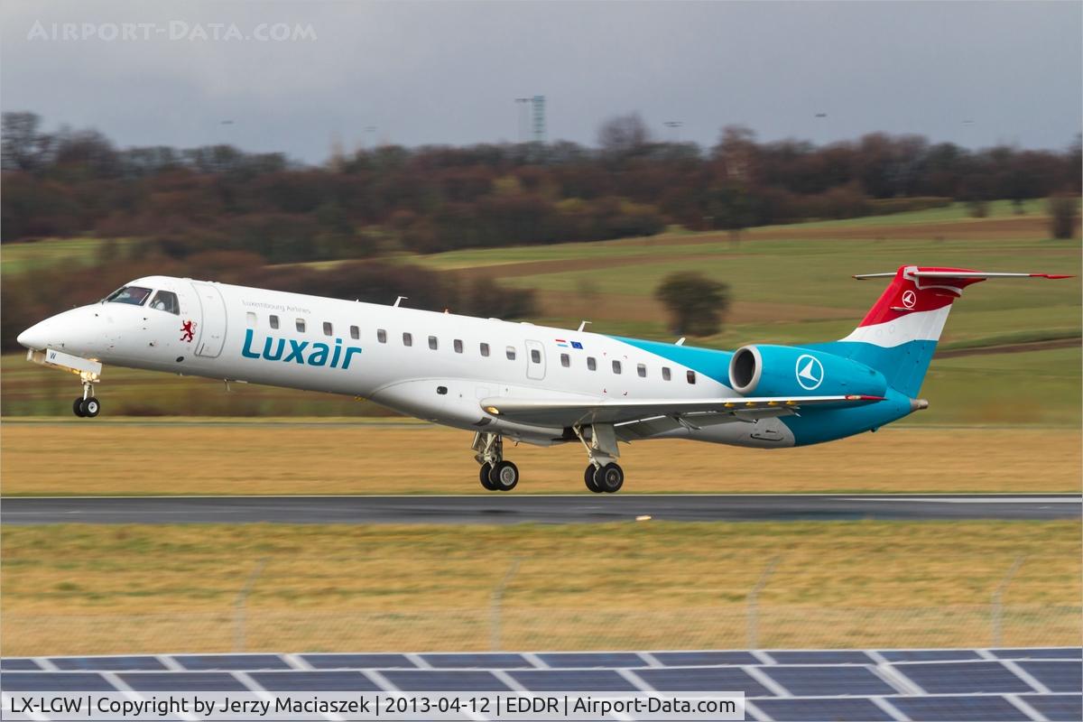 LX-LGW, 1999 Embraer EMB-145LU (ERJ-145LU) C/N 145135, Embraer ERJ-145LU