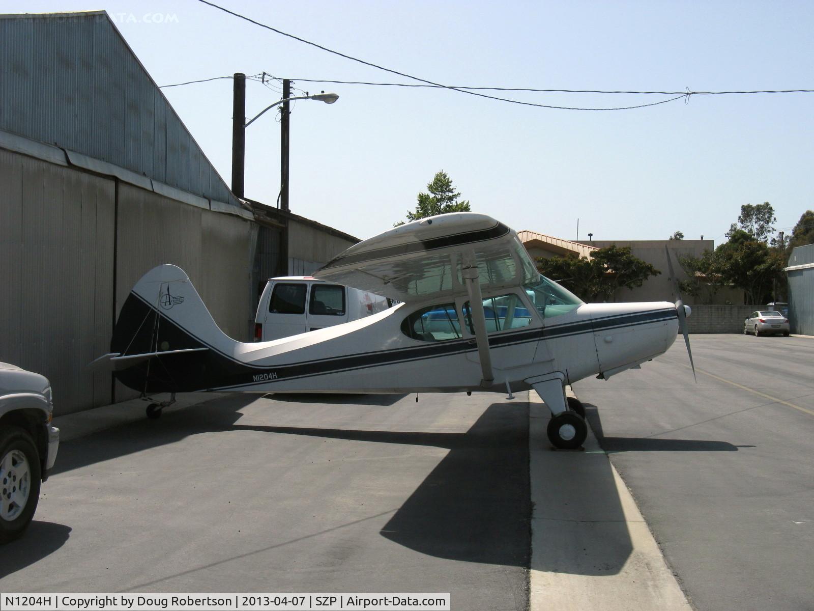 N1204H, 1948 Aeronca 15AC Sedan C/N 15AC-216, 1948 Aeronca 15AC SEDAN, Continental C-145 145 Hp, metal wings, Aeronca's last design produced 550 built between 1948 and 1950. Also with 165 Hp, good on wheels, skis or floats.