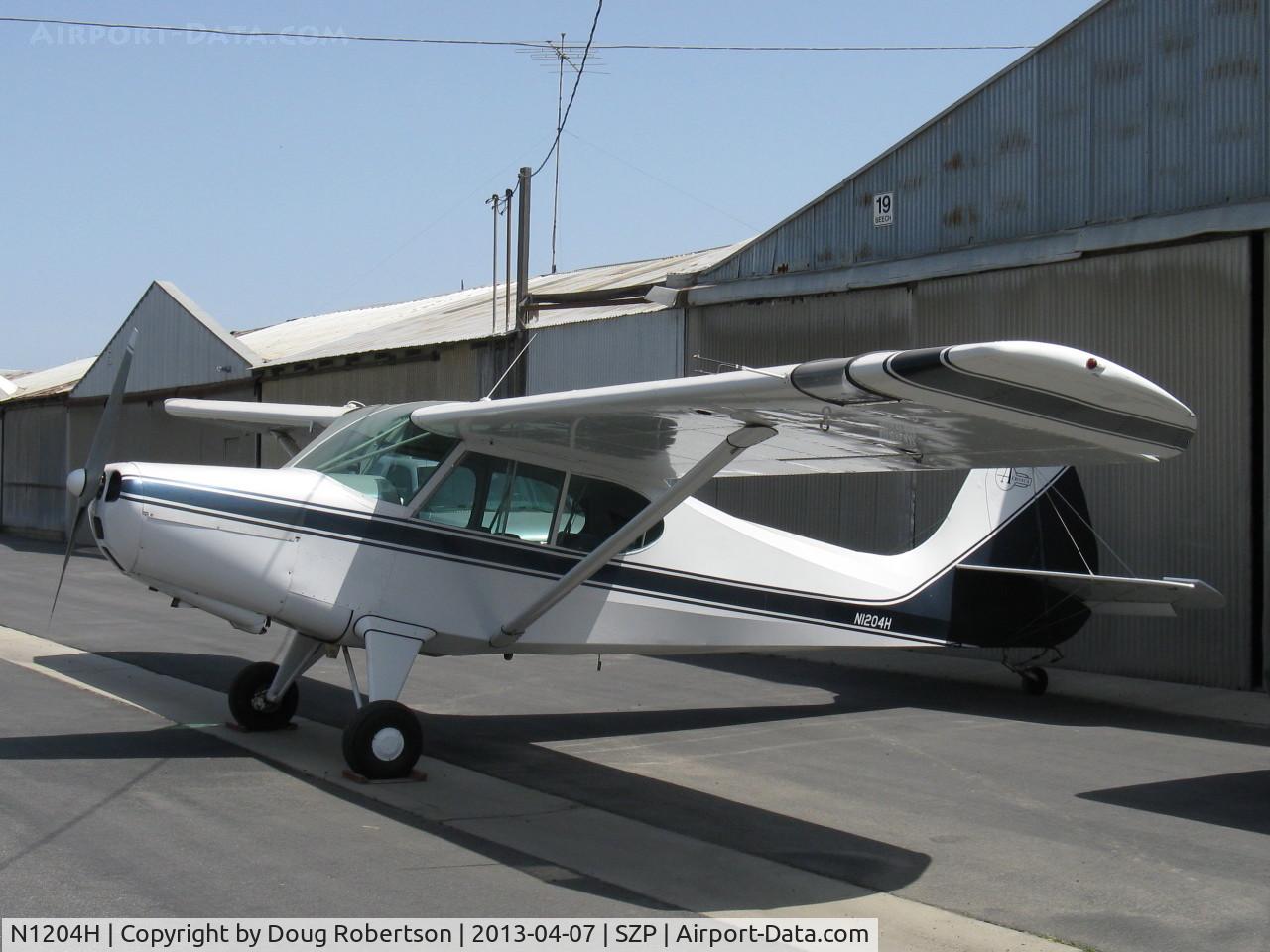 N1204H, 1948 Aeronca 15AC Sedan C/N 15AC-216, 1948 Aeronca 15AC SEDAN, Continental C-145 145 Hp, in 1950 a 15AC set a 42 day in-flight endurance record with in-flight refueling-for plane & pilots, large balanced rudder, metal covered wings. Beautiful appearance!