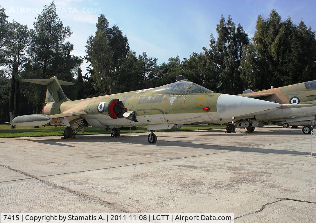 7415, Lockheed F-104G Starfighter C/N 683-7415, HAF Museum