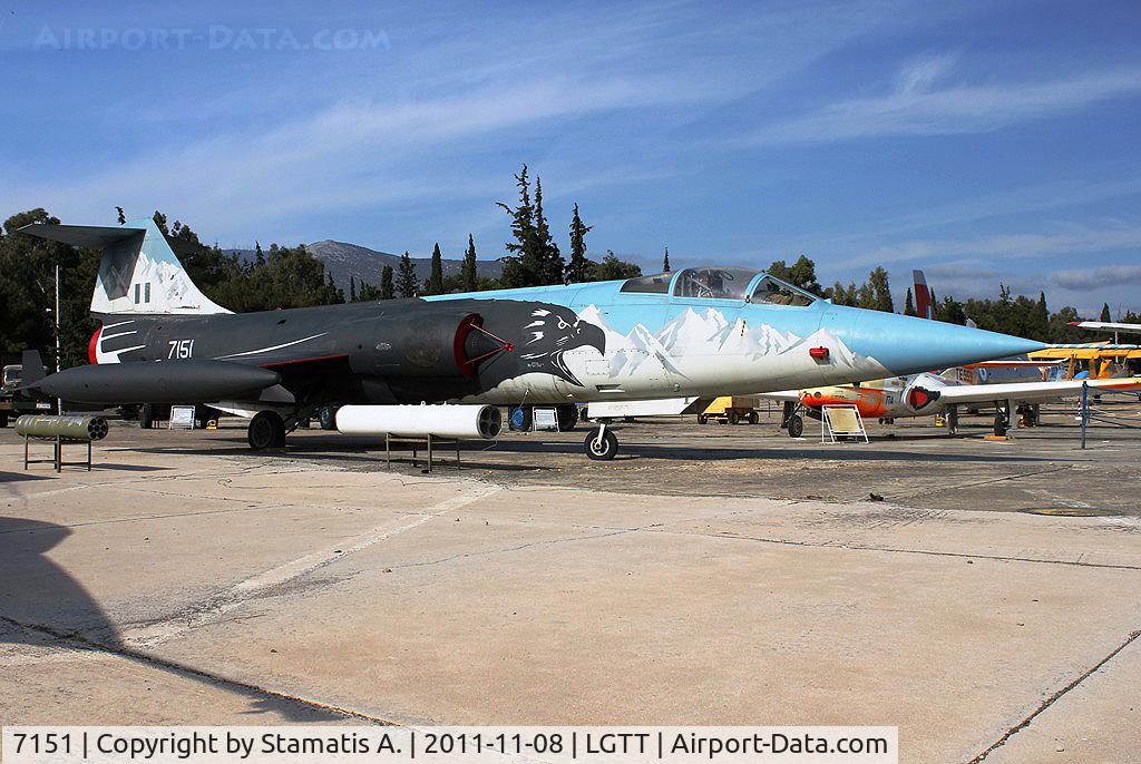 7151, Lockheed F-104G Starfighter C/N 683-7151, HAF Museum
336 Mira 'Olympus', ex GAF 22+70