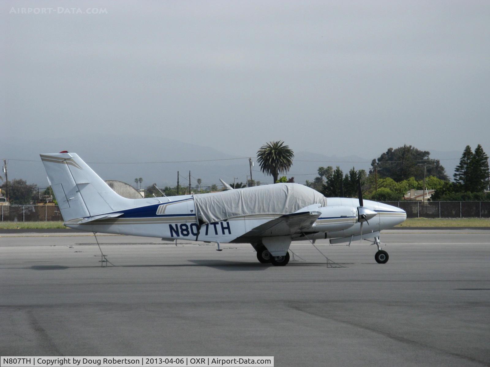 N807TH, 1977 Beech 58 Baron C/N TH-807, 1977 Beech 58 BARON, two Continental IO-520-C 285 Hp each