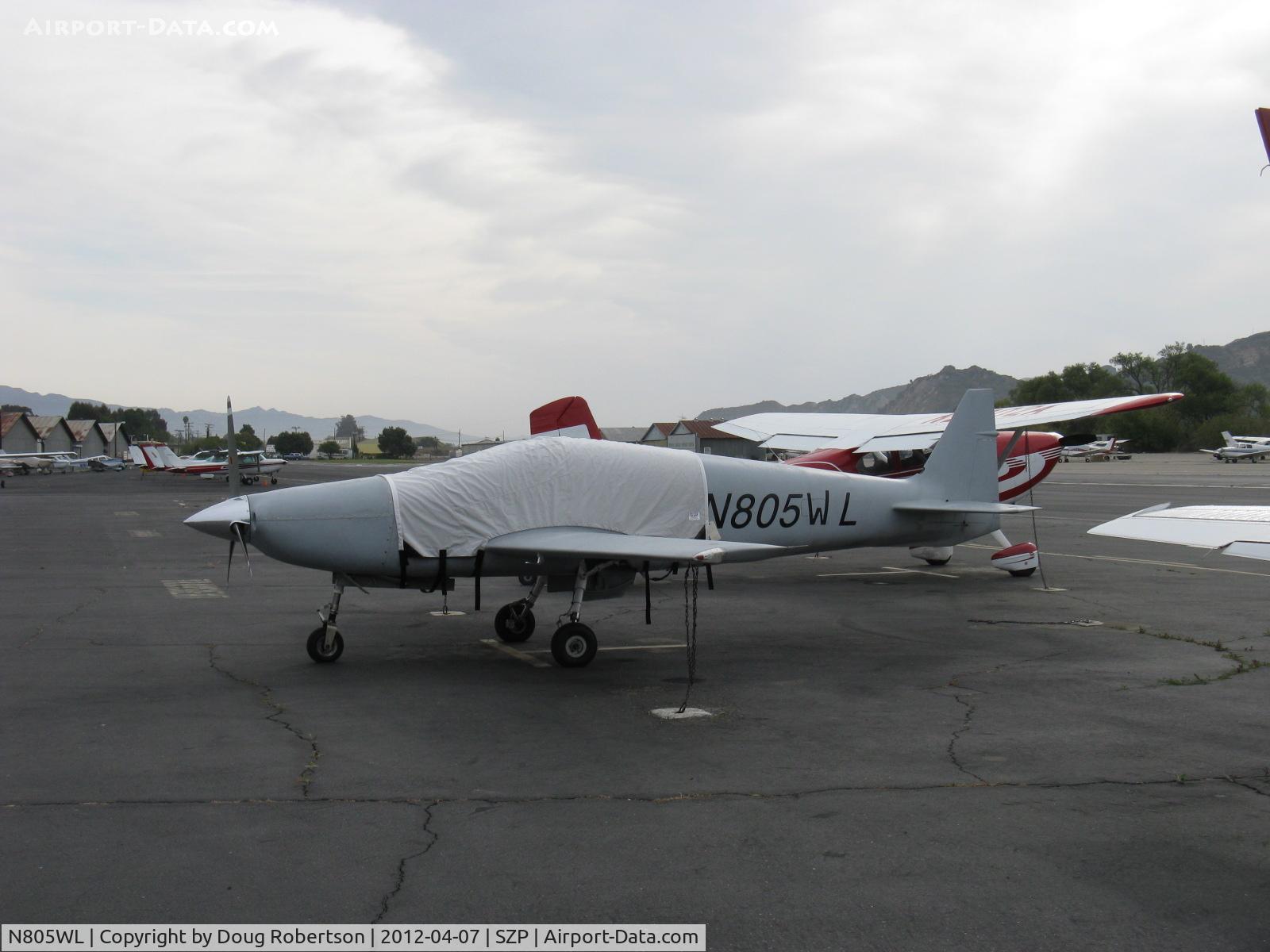 N805WL, 2011 White Lightning WLAC-1 C/N 1, 2011 Dierenfield DIERENFIELD SPECIAL WHITE LIGHTNING, Continental IO-360 200 Hp speedster, see first flight day photos here