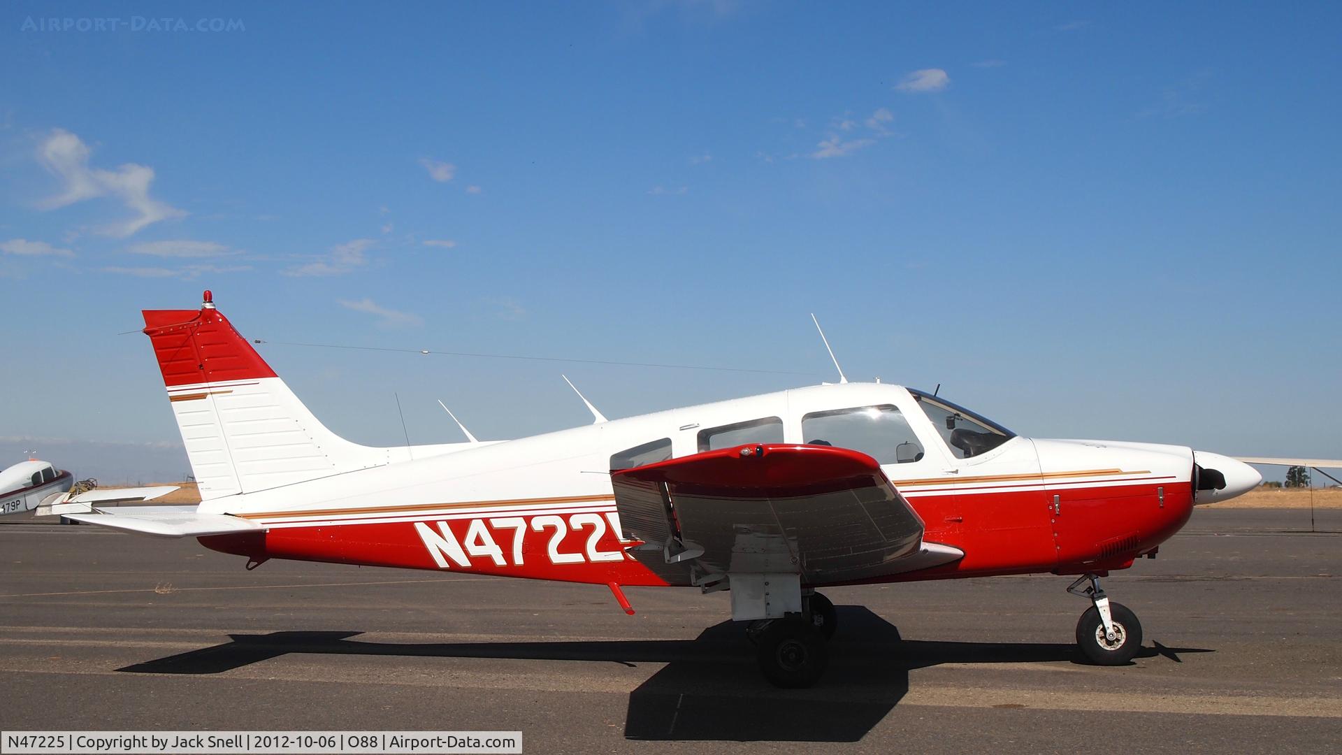 N47225, 1977 Piper PA-28-181 C/N 28-7890050, Photogrphed at the 2012 Airport Day at the Rio Vista Municipal Airport,