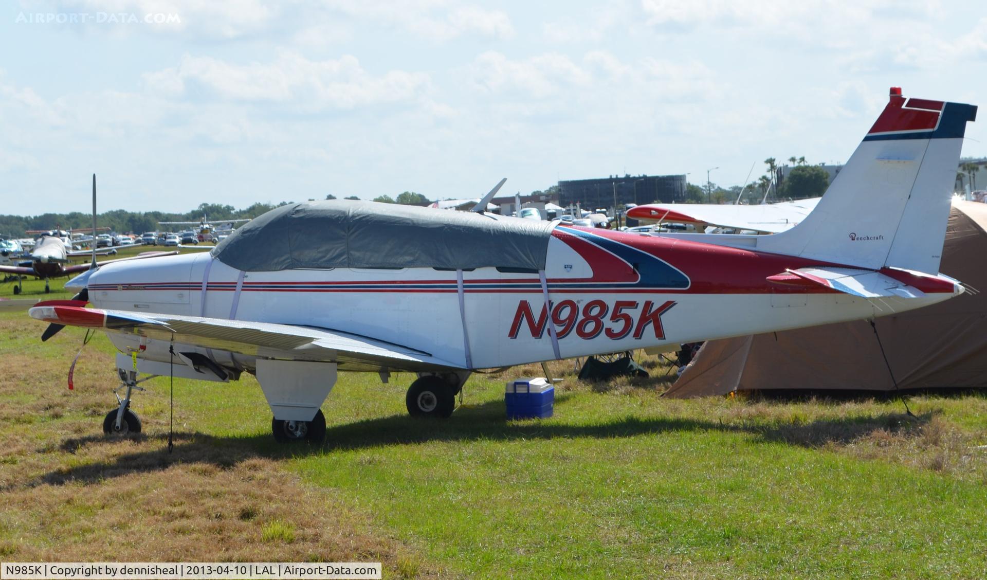 N985K, 1981 Beech A36 Bonanza 36 C/N E-1947, 1981 BEECH A36 BONANZA AT 2013 SUN N FUN