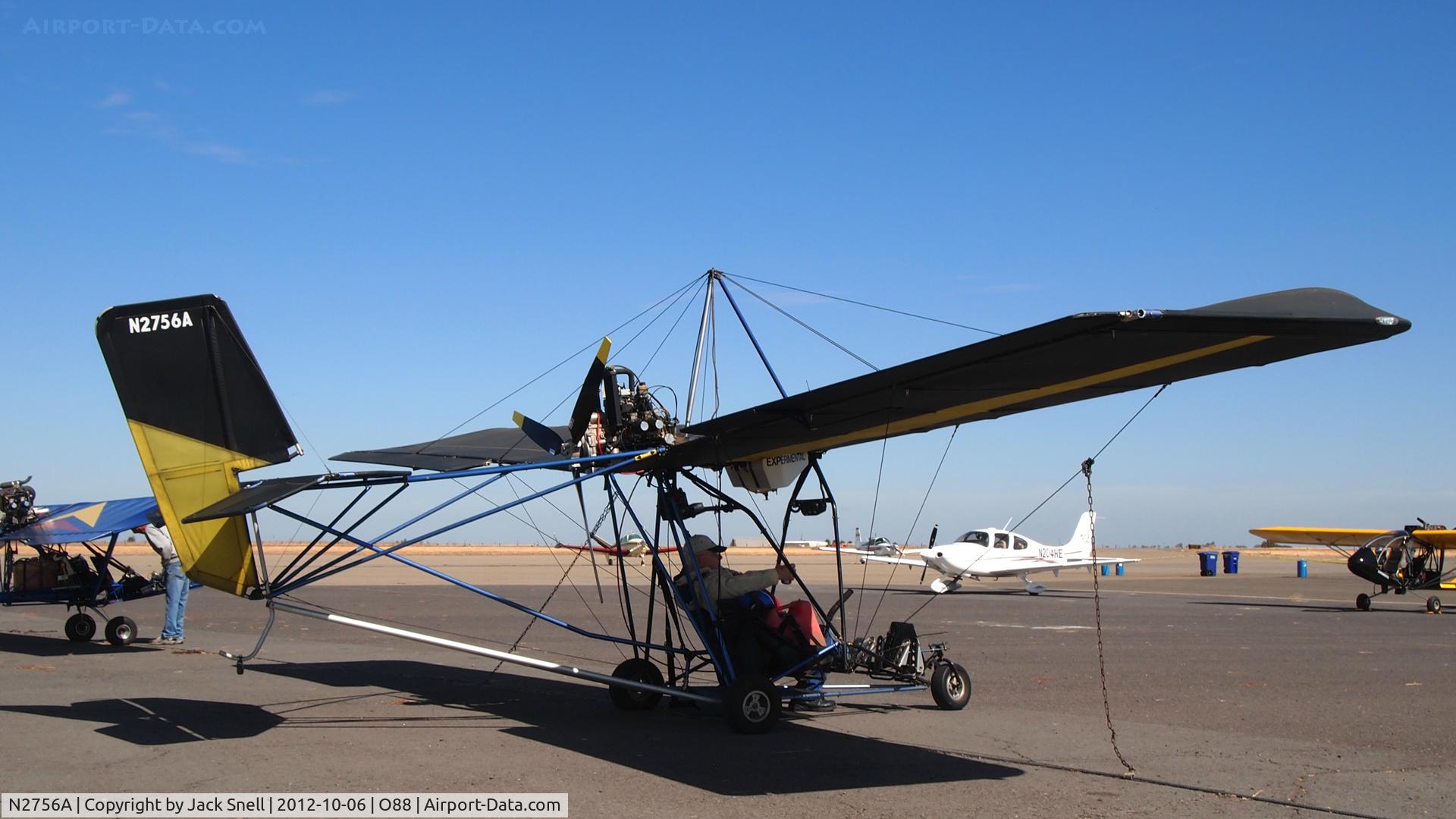 N2756A, Quicksilver MXII Sport C/N 396, Photogrphed at the 2012 Airport Day at the Rio Vista Municipal Airport,