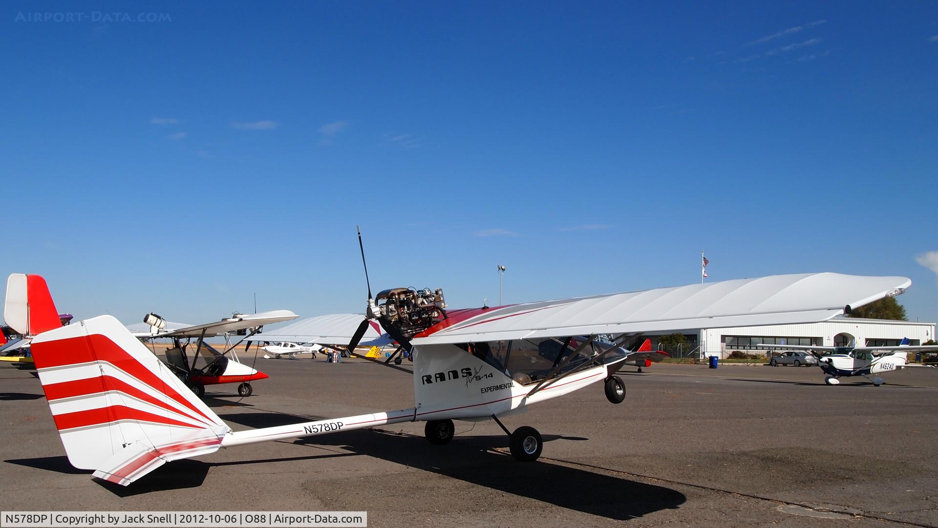N578DP, Rans S-14 Airaile C/N 001005148, Photogrphed at the 2012 Airport Day at the Rio Vista Municipal Airport,