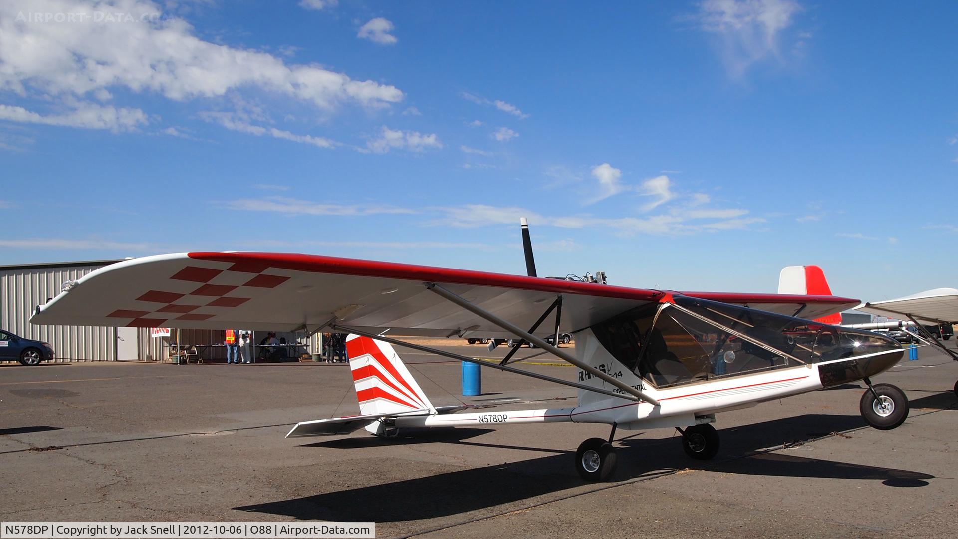 N578DP, Rans S-14 Airaile C/N 001005148, Photogrphed at the 2012 Airport Day at the Rio Vista Municipal Airport,