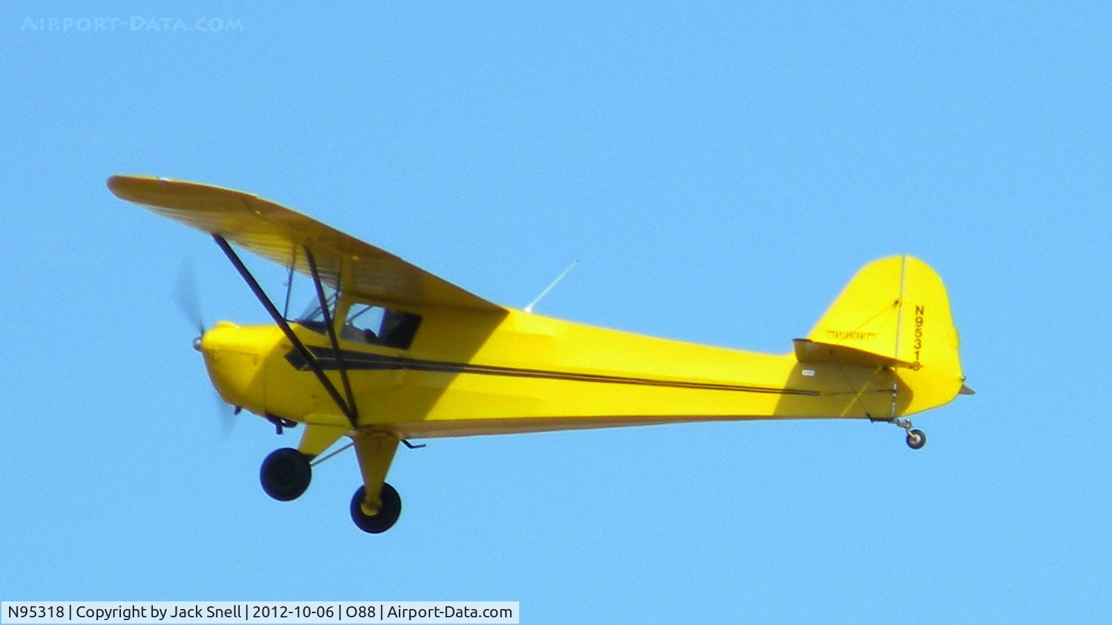 N95318, 1946 Taylorcraft BC12-D C/N 9718, Photogrphed at the 2012 Airport Day at the Rio Vista Municipal Airport,