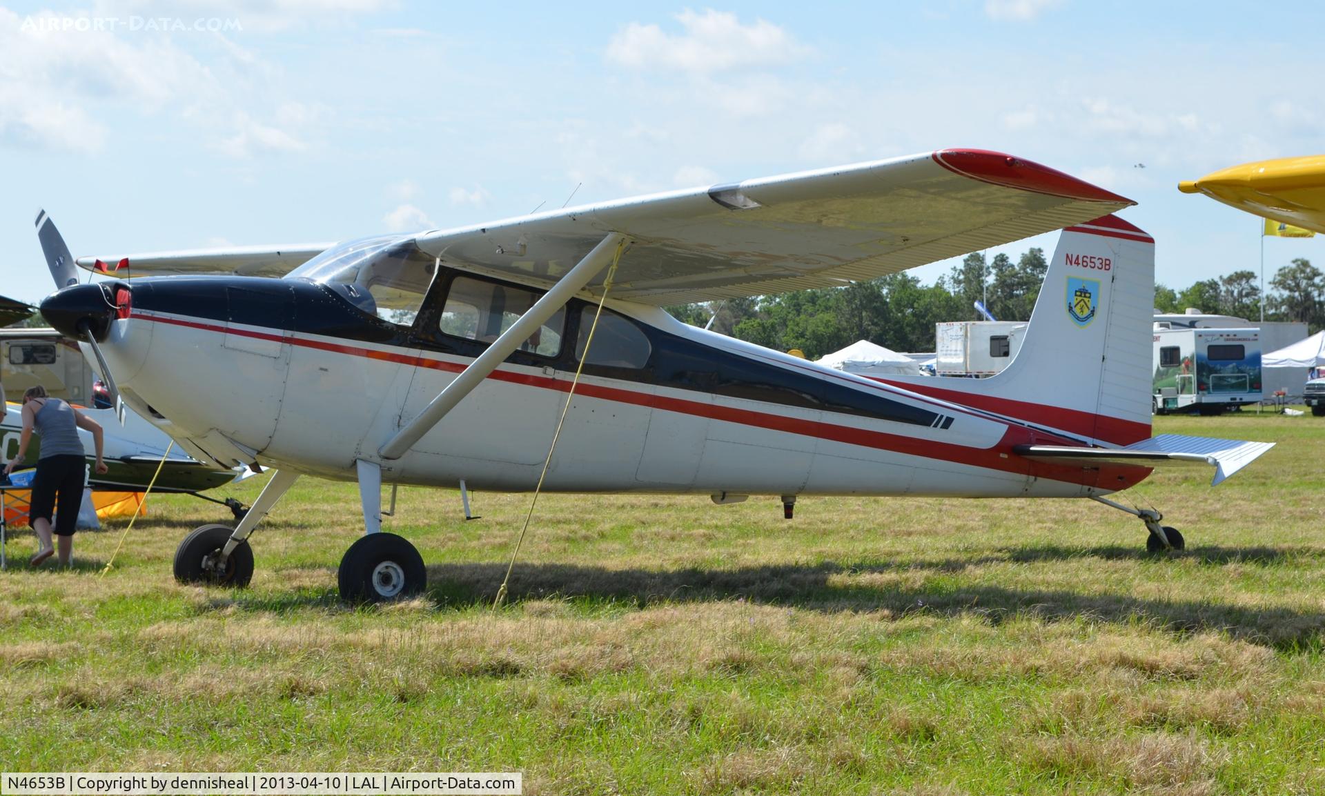 N4653B, 1955 Cessna 180 C/N 31551, 1955 CESSNA 180 AT 2013 SUN N FUN