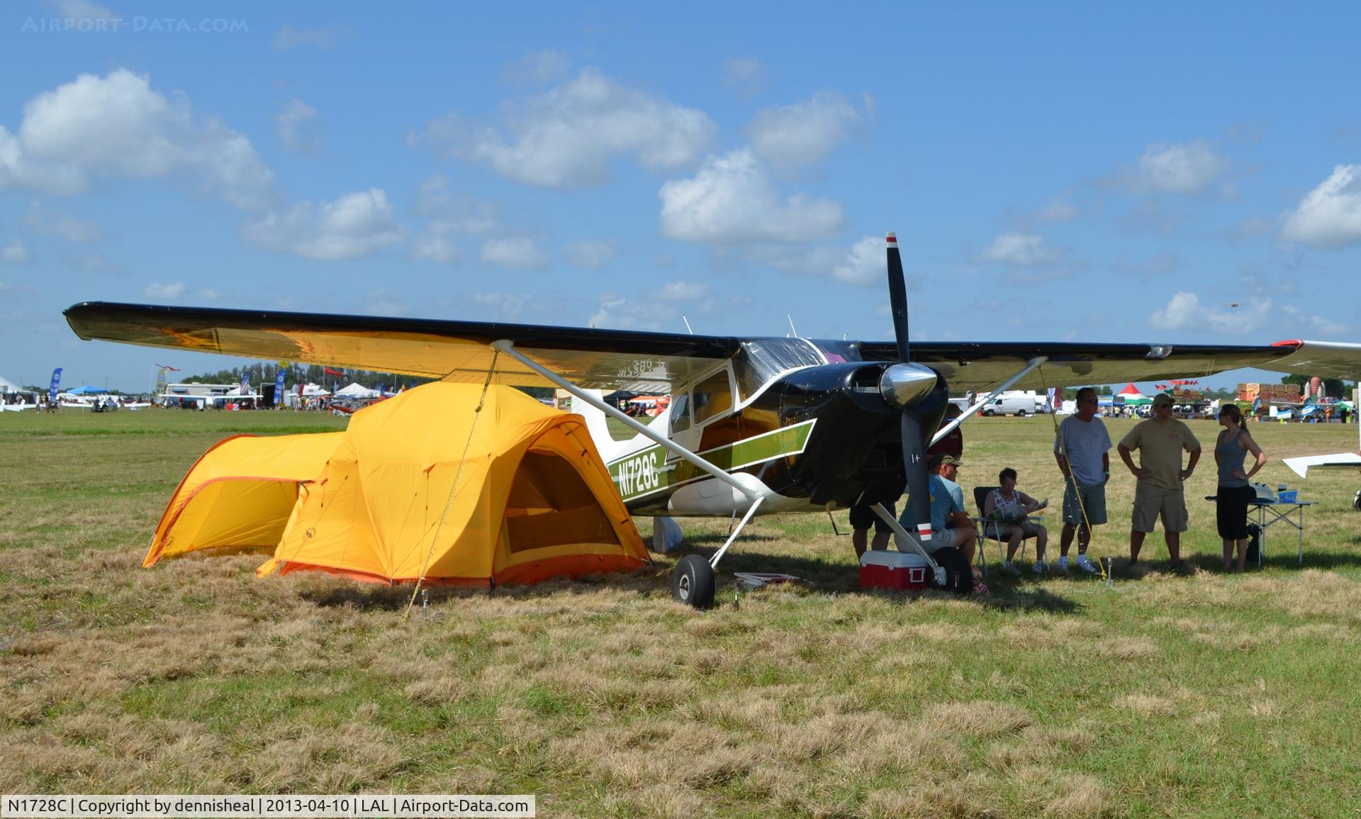 N1728C, 1953 Cessna 180 C/N 30428, 1953 CESSNA 180 AT 2013 SUN N FUN