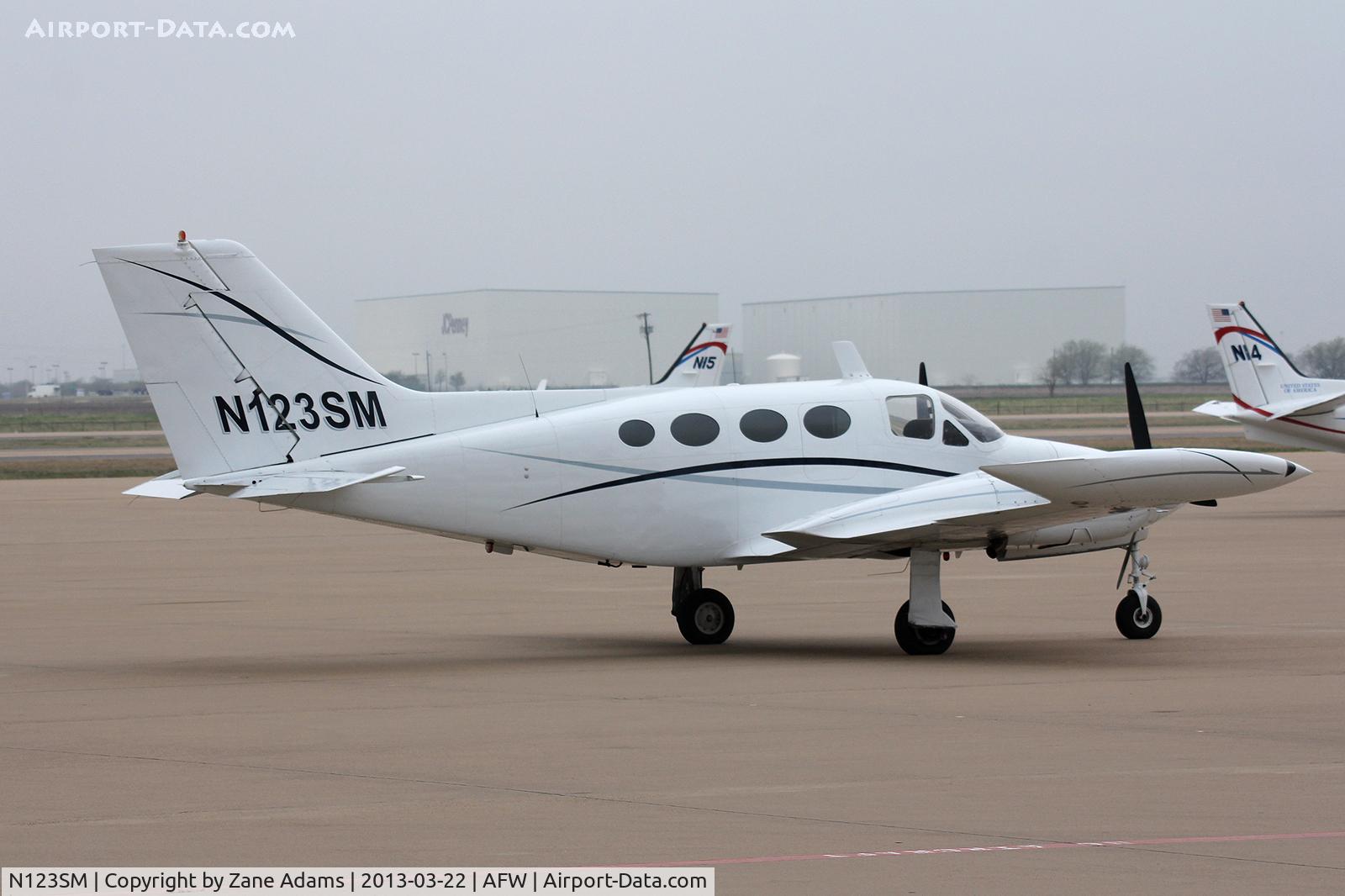 N123SM, 1968 Cessna 421 Golden Eagle C/N 421-0193, At Alliance Airport - Fort Worth, TX