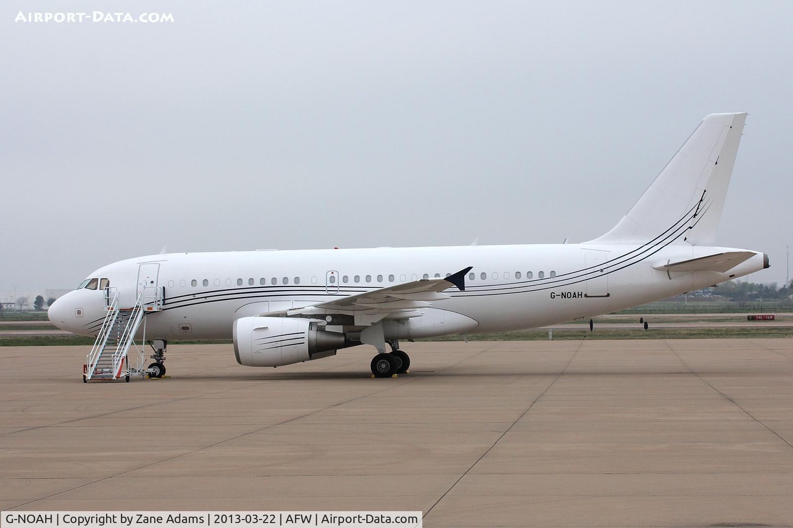 G-NOAH, 2009 Airbus A319-115CJ C/N 3826, At Alliance Airport - Fort Worth, TX