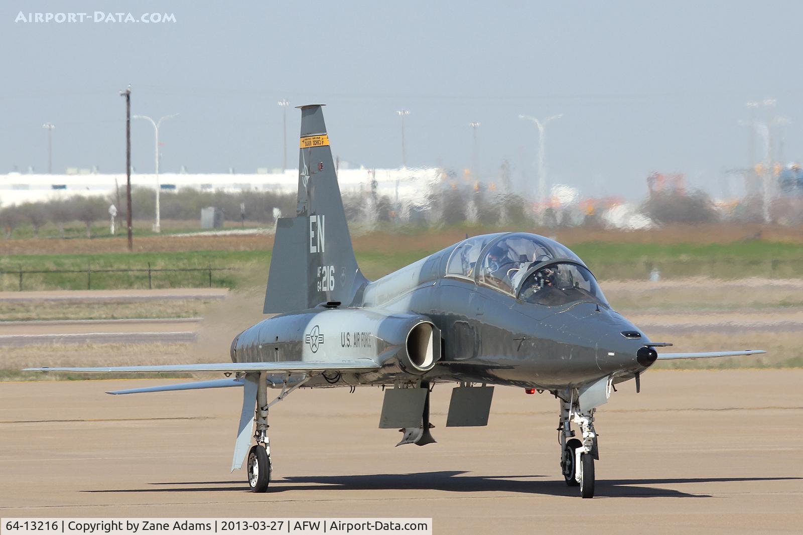 64-13216, 1964 Northrop T-38A-55-NO Talon C/N N.5675, At Alliance Airport - Fort Worth, TX