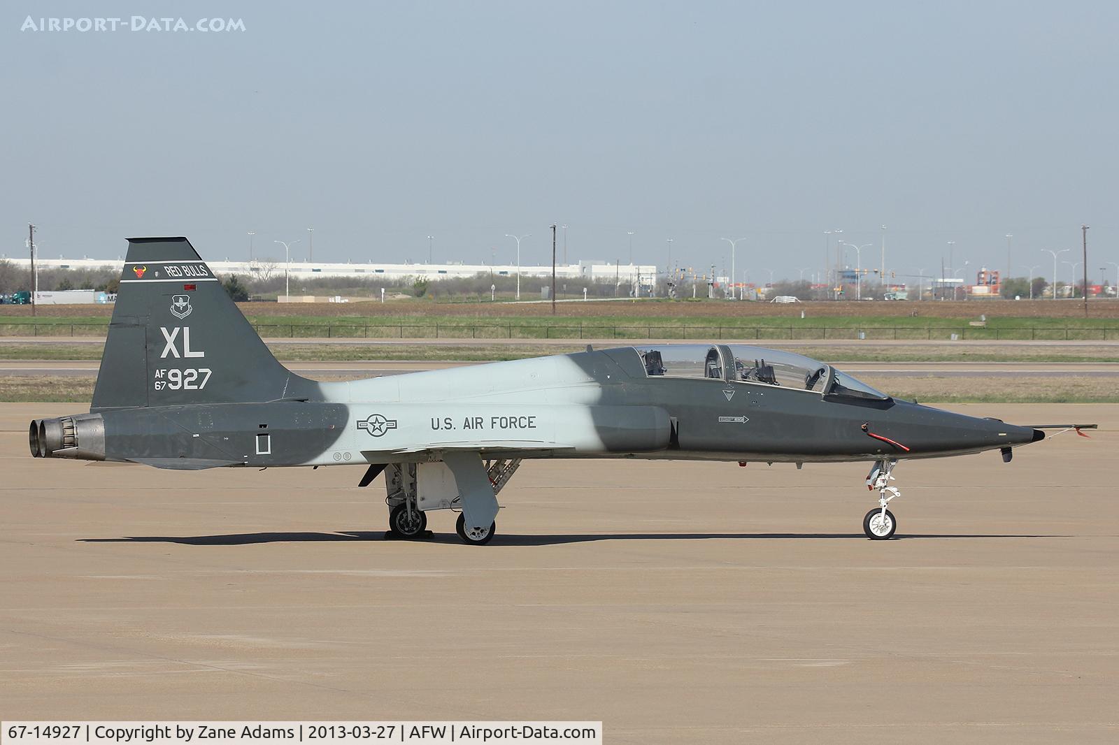 67-14927, 1967 Northrop T-38A-70-NO Talon C/N T.6068, At Alliance Airport - Fort Worth, TX